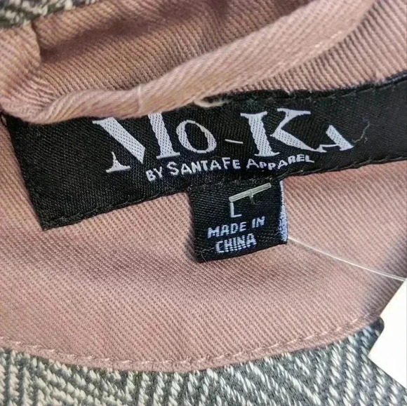 MO-KA by Santa Fe Apparel Anorak Hooded Jacket Dusty Rose Womens Large NWT - Picture 6 of 10